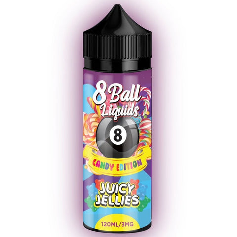 8 Ball Candy - Juicy Jellies | Candy Edition | 120ml, 3mg