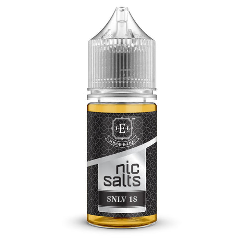 J-E-L Nic Salt E-Liquid -SNLV18 (30ml)