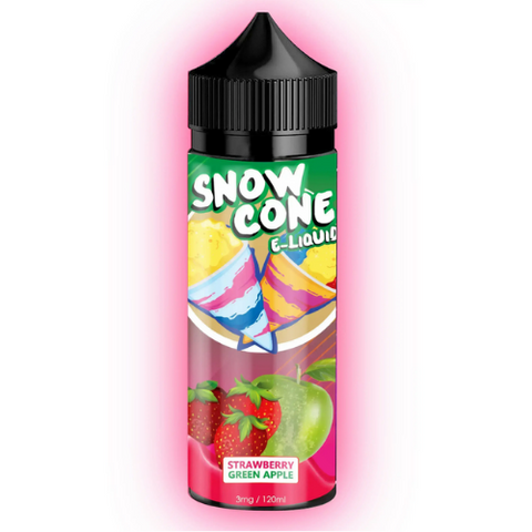 Snow Cone - Strawberry Green Apple  (120ml)