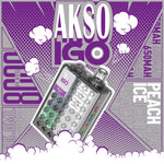 Akso Igo 8000 Puffs Disposable Vape with 2%