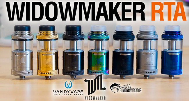 VandyVape Widowmaker RTA Vapers Maputo VandyVape Widowmaker RTA Vapers Maputo