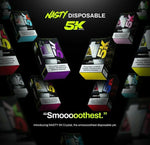 Nasty Fix GO 5000 Puff Disposable Crystal - Smooooothest -2% & 5%